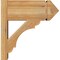 Ekena Millwork Olympic Rough Sawn Arts and Crafts Outlooker, Western Red Cedar, 8"W x 18"D x 18"H OUT08X18X18OLY03RWR - alternate 3